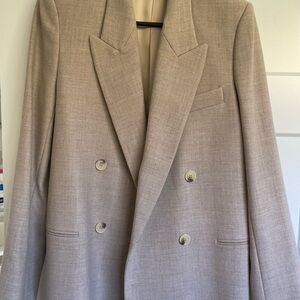 Zara Women’s NWOT Woven Light Brown Blazer